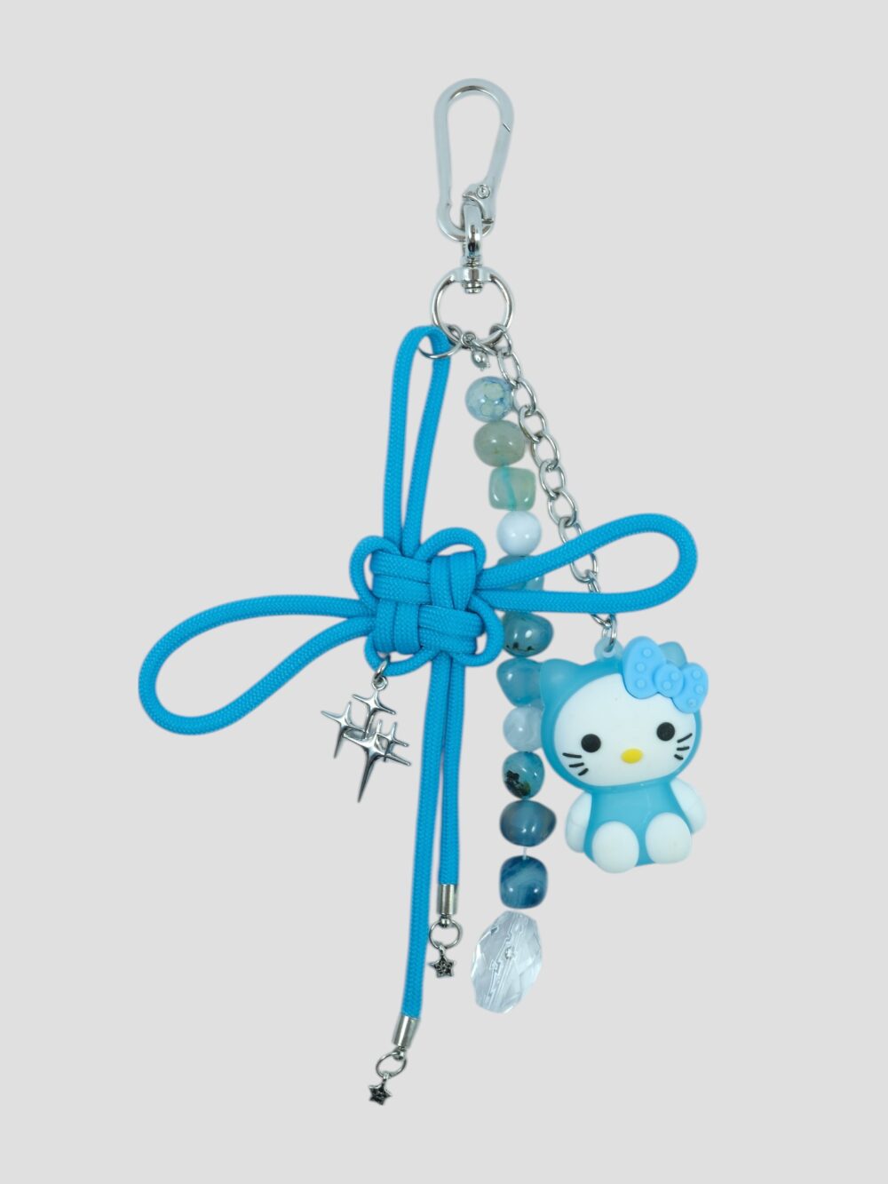 Mavi Hello Kitty Detaylı Çanta Charmı - Görsel 2